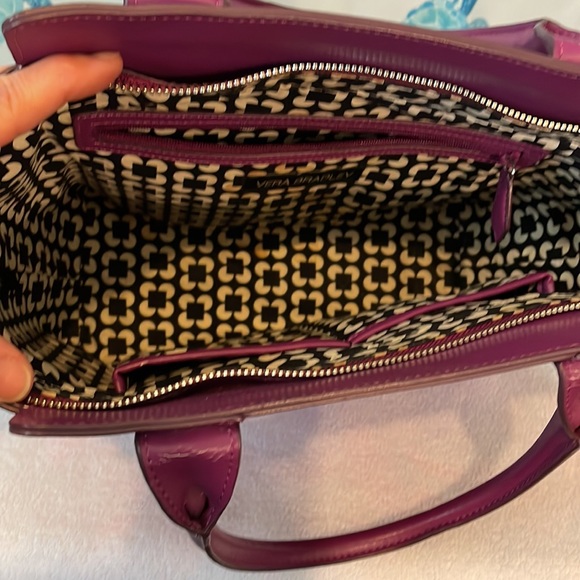 Vera Bradley purple leather purse - Picture 13 of 16